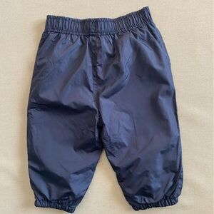 George Navy Blue Rain Splash Pants 6-12 Months